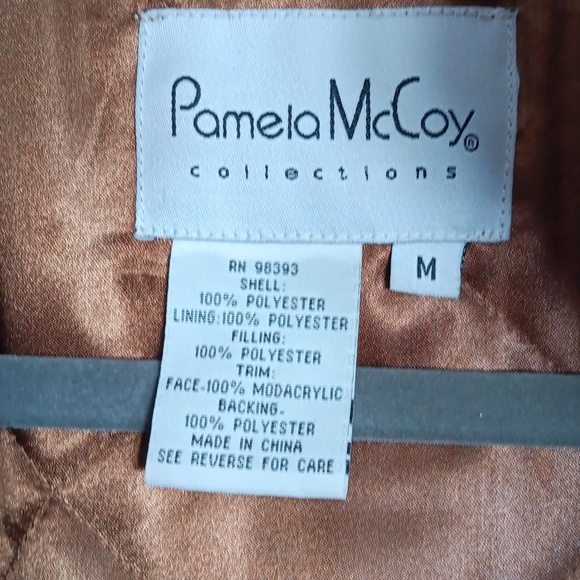 Pamela McCoy Faux Fur full length coat - Picture 2 of 4